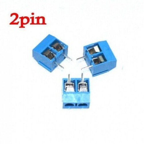 2 Pin Screw Terminal Block Connector 5mm Pitch 5.08-301-2P 301-2P
