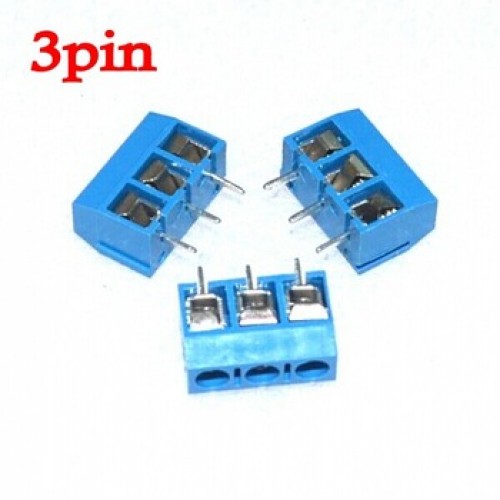3 Pin Screw Terminal Block Connector 5mm Pitch 5.08-301-3P 301-3P 3pin