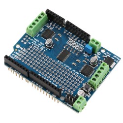 Motor/Stepper/Servo/Robot Shield for Arduino I2C v2 Kit w/ PWM Driver TOP